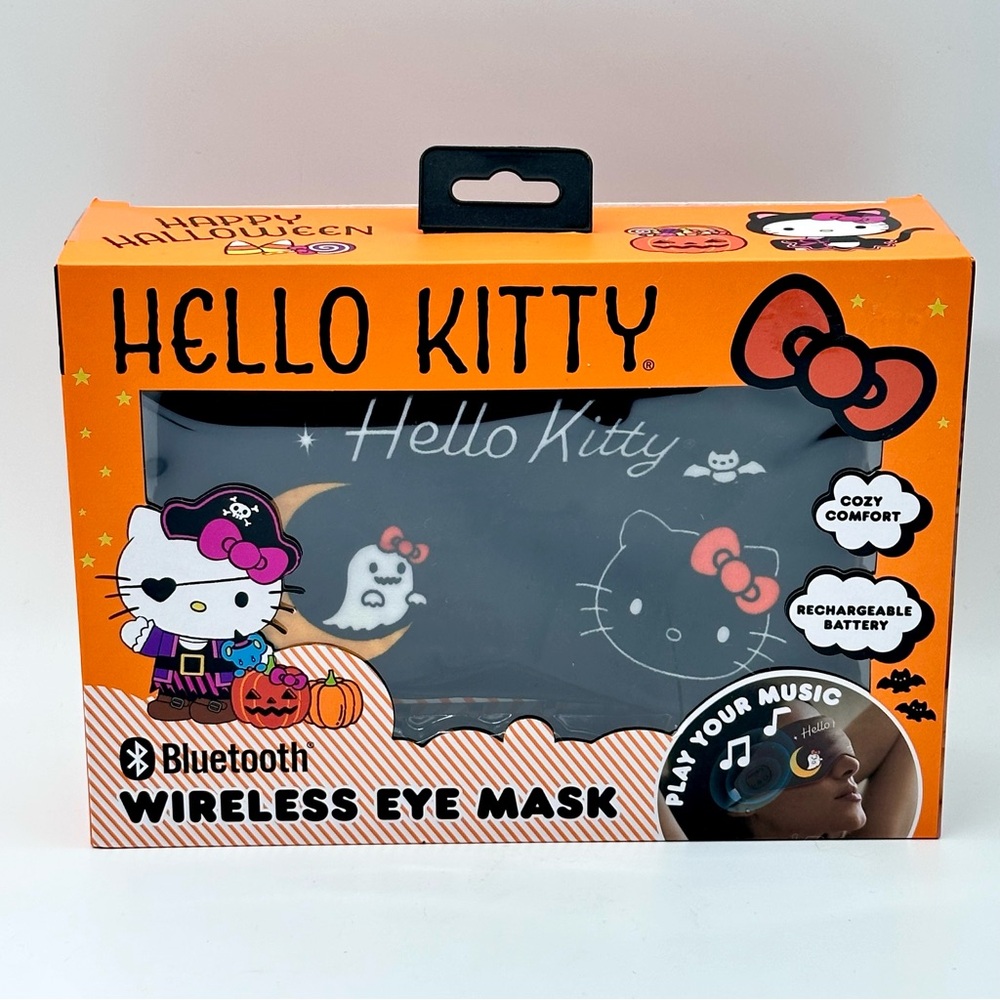 Sanrio Hello Kitty Happy Halloween Bluetooth Wireless Eye Mask